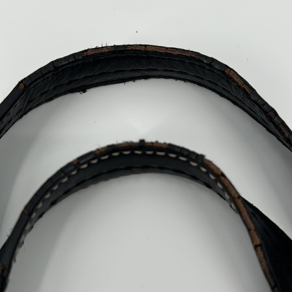 COACH Black & Gray Hampton Signature C Canvas Shoulder Bag Satchel Purse #F12643 - Picture 10 of 14